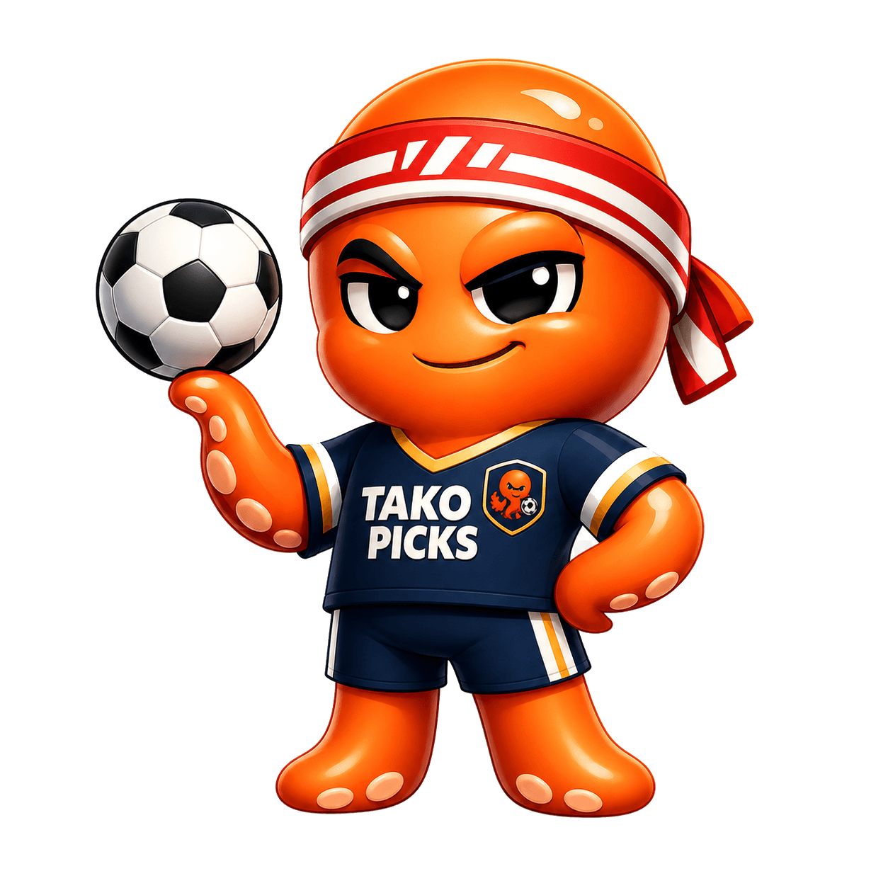 Tako, the Tako Picks mascot