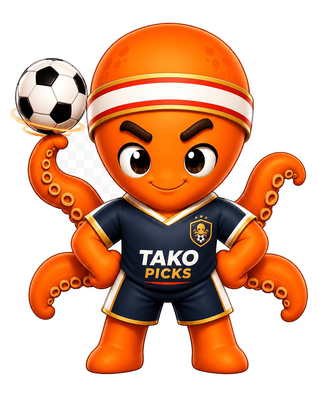 Tako, the Tako Picks mascot